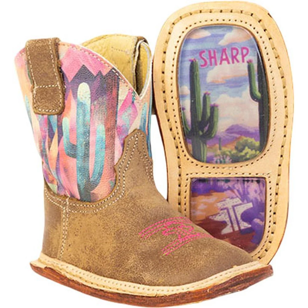 Tin Haul - Infants Cactita Born To Be Sharp Sole Western Boot - Image 2