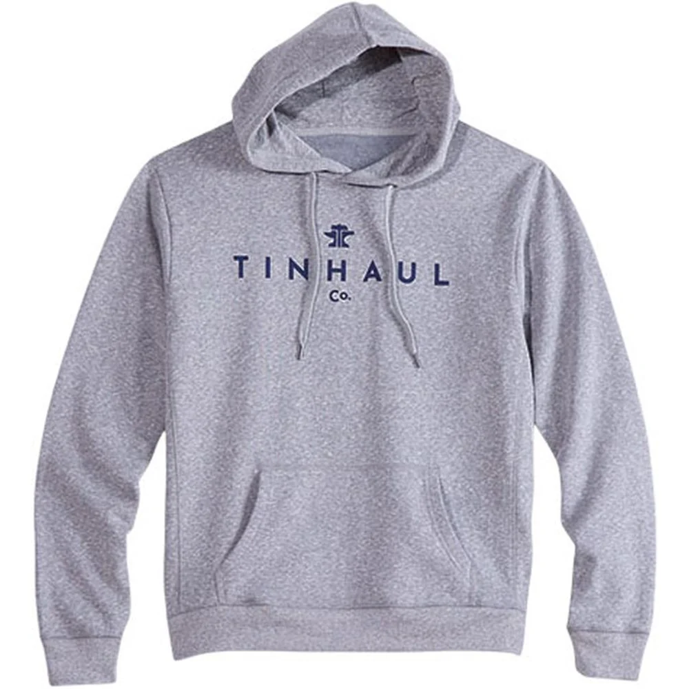 Tin Haul - Men Fleece Knit Hooded Sweatshirt - Image 2