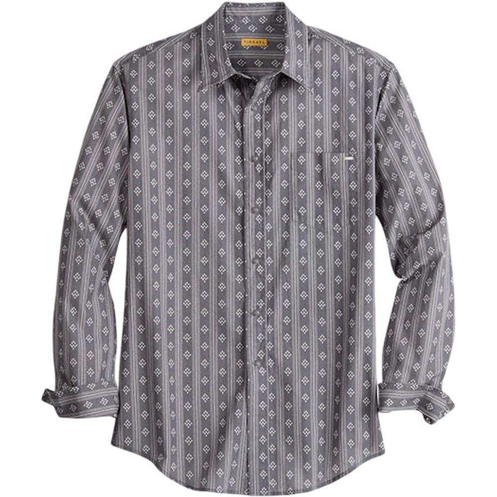 Tin Haul - Men Long Sleeve Striped Shirt - Image 2