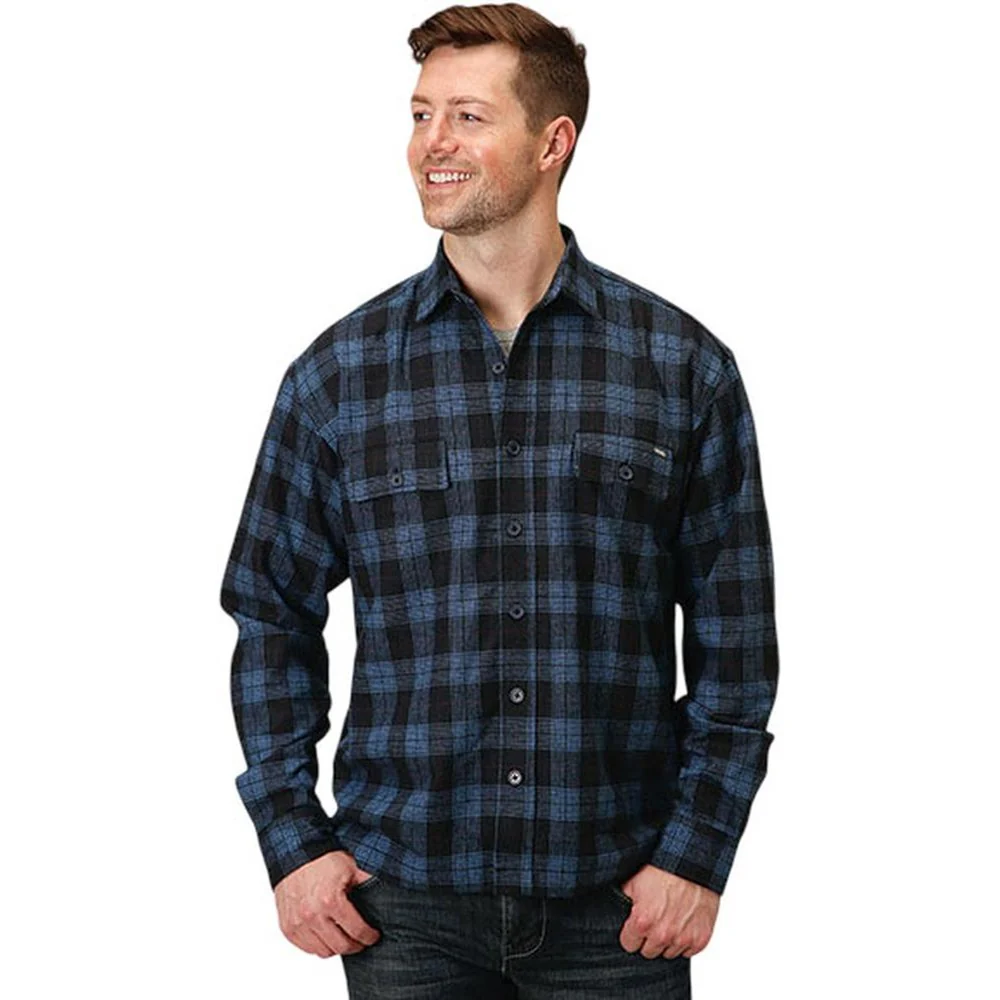 Tin Haul - Men Plaid Shirt Jacket - Image 2