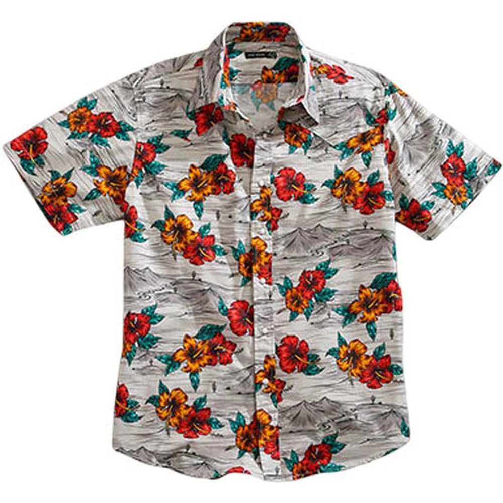 Tin Haul - Men Short Sleeve Hawaiian Style Shirt