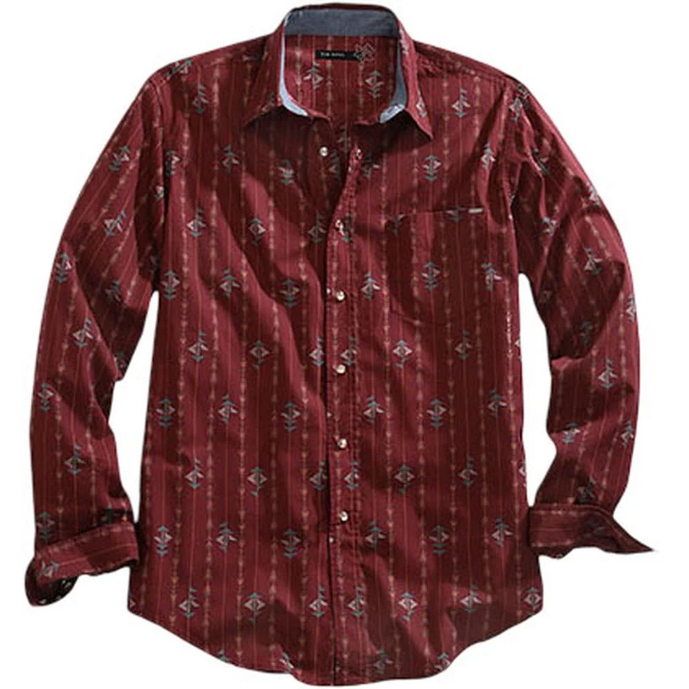Tin Haul - Men Western Long Sleeve Shirt