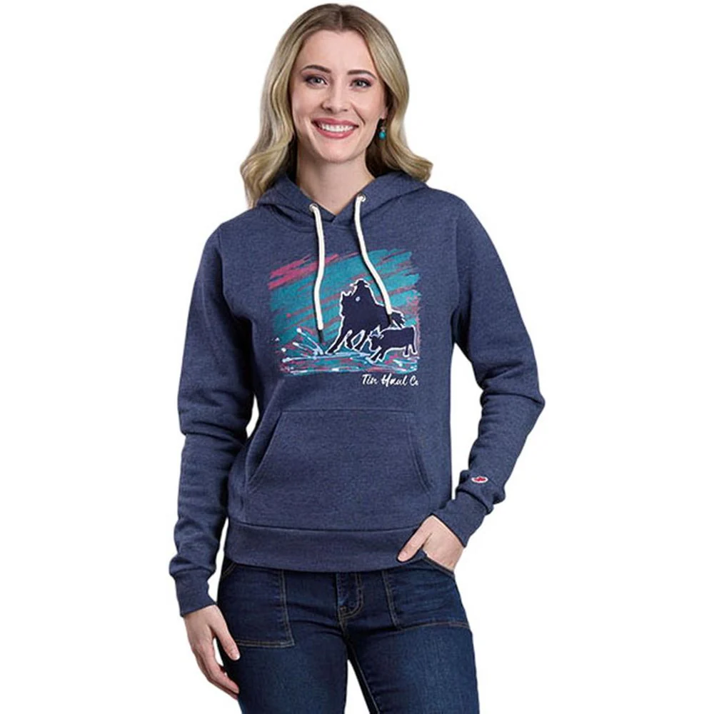 Tin Haul - Women Fleece Hooded Sweatshirt