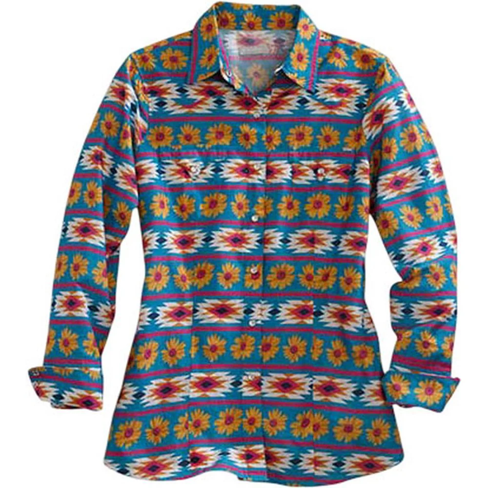 Tin Haul - Women Western Long Sleeve Shirt