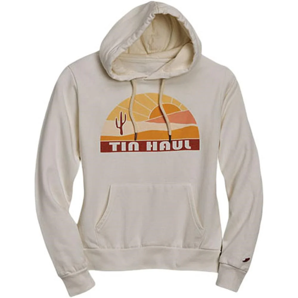Tin Haul - Womens Hooded Sweatshirt Tri-Blend Fleece - Image 2