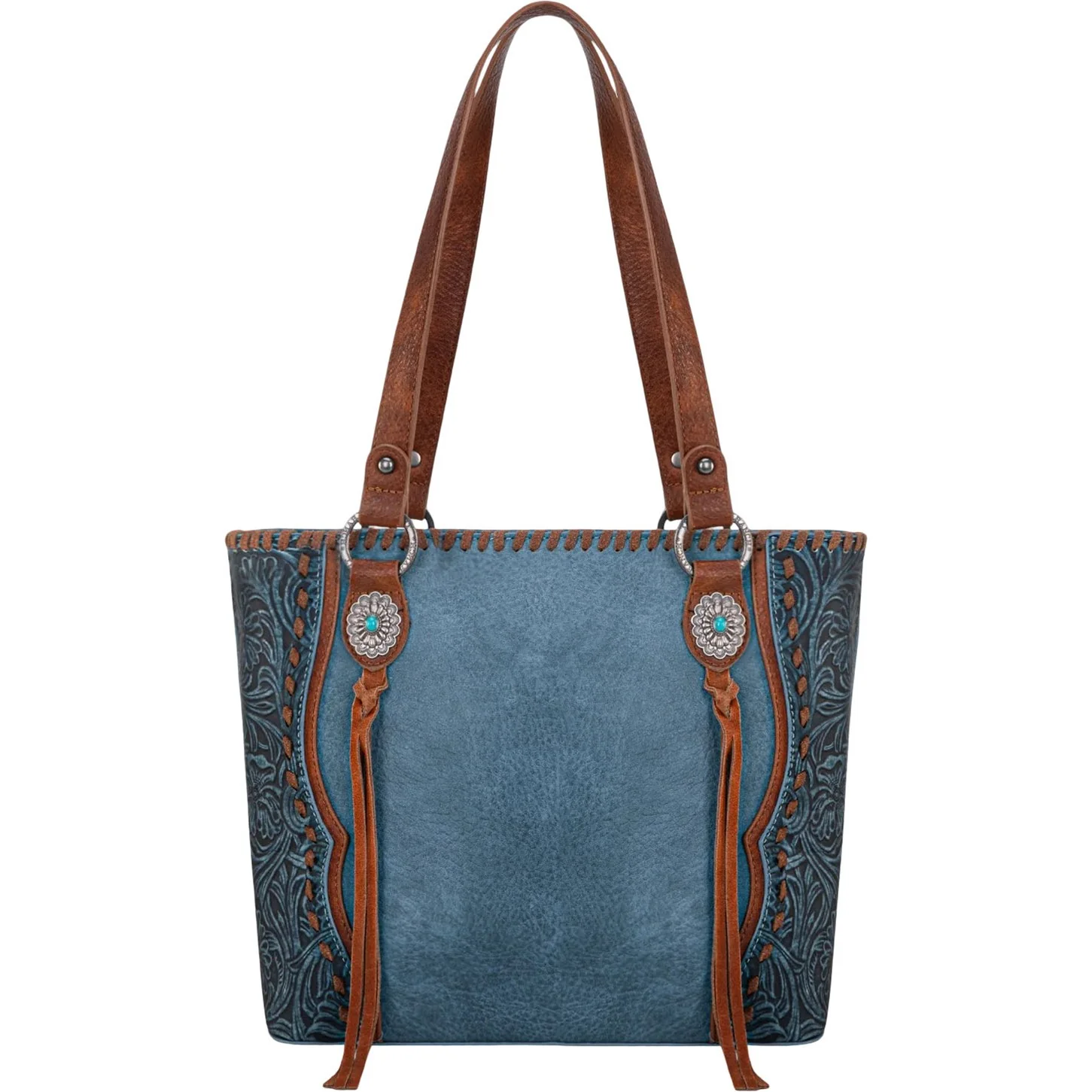 Trinity Ranch - Womens Concho Collection Concealed Carry Tote Bag - Image 3