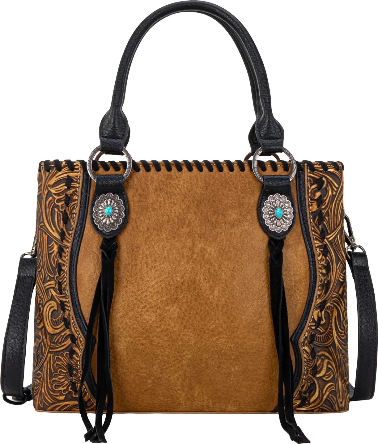 Trinity Ranch - Womens Concho Collection Tote/Crossbody Bag - Image 9
