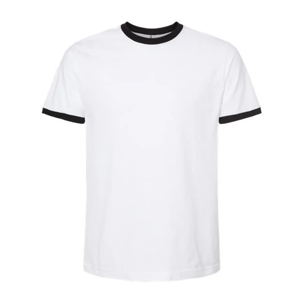 Tultex - Mens 246 Unisex Fine Jersey Ringer T-Shirt - Image 10