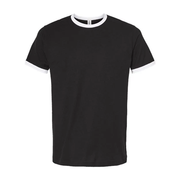 Tultex - Mens 246 Unisex Fine Jersey Ringer T-Shirt - Image 17