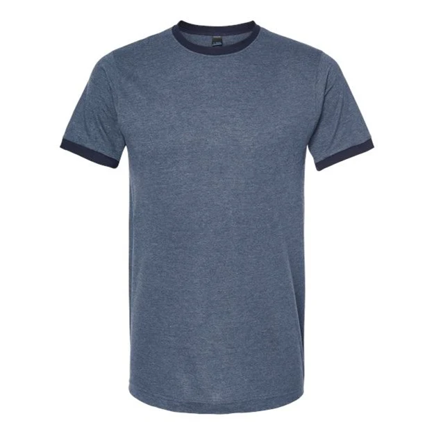 Tultex - Mens 246 Unisex Fine Jersey Ringer T-Shirt - Image 18