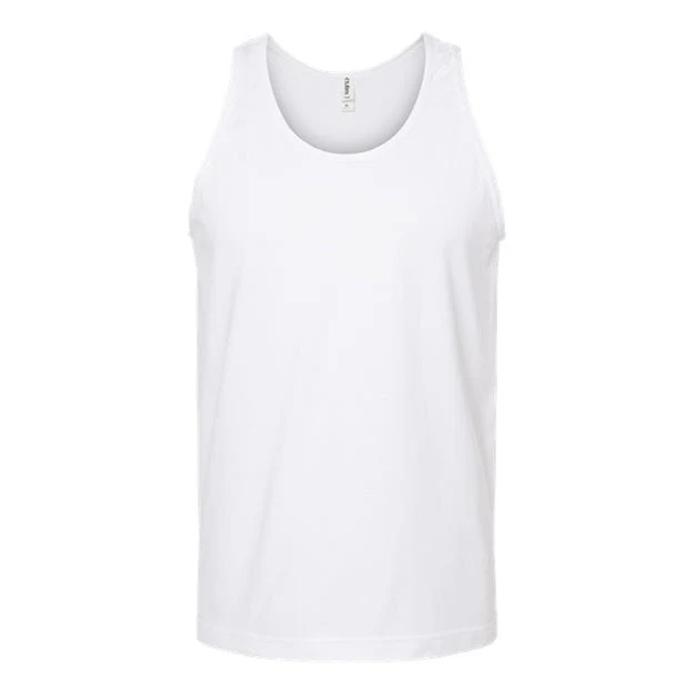 Tultex - Mens S105 Unisex Fine Jersey Tank Top - Image 12