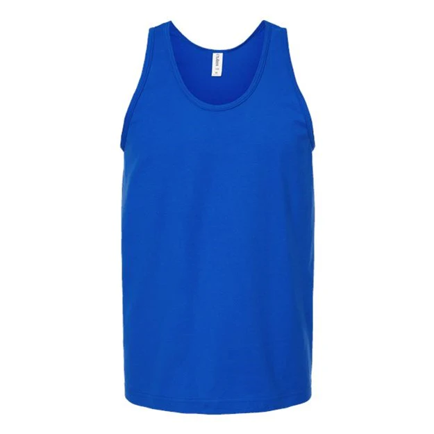 Tultex - Mens S105 Unisex Fine Jersey Tank Top - Image 5