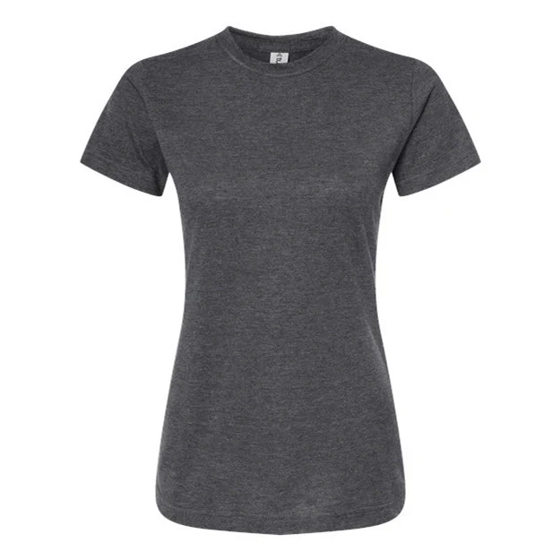 Tultex - Womens 216 Classic Fit Fine Jersey T-Shirt - Image 3