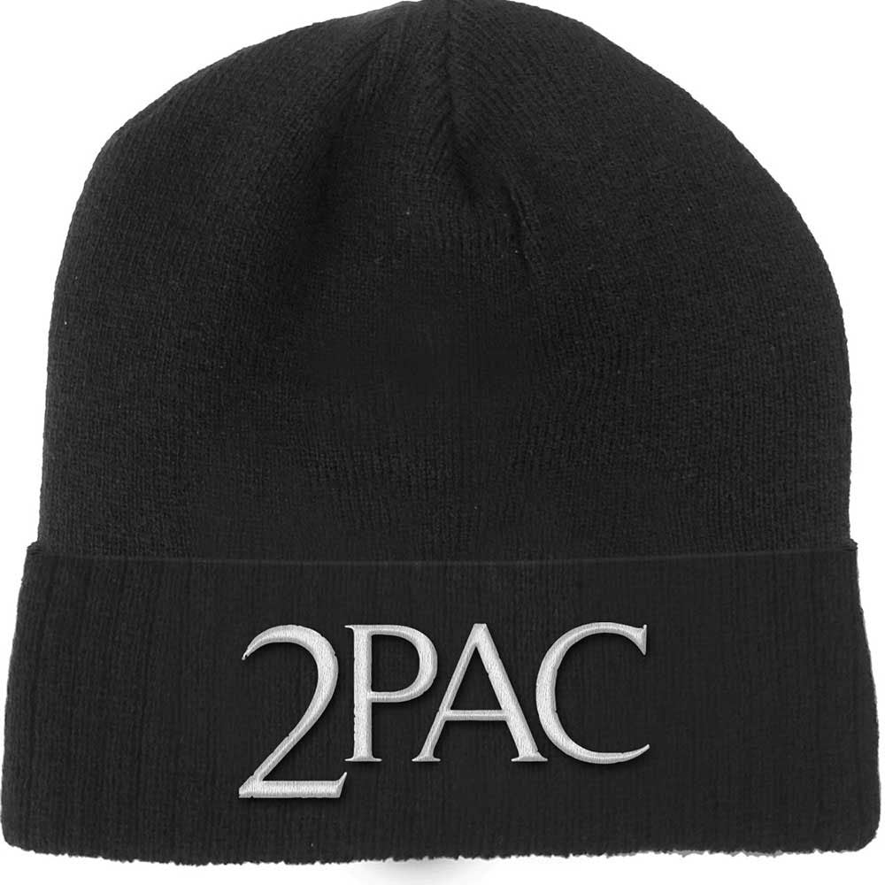 Tupac - Unisex Logo Beanie Hat - Image 3