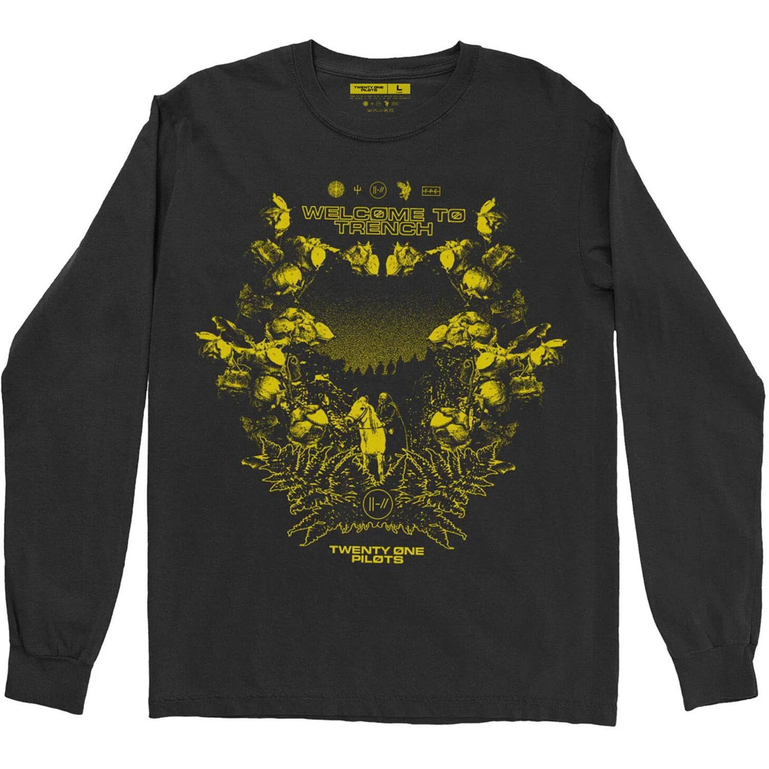 Twenty One Pilots - Unisex Trench Scene Long Sleeve T-Shirt - Image 2