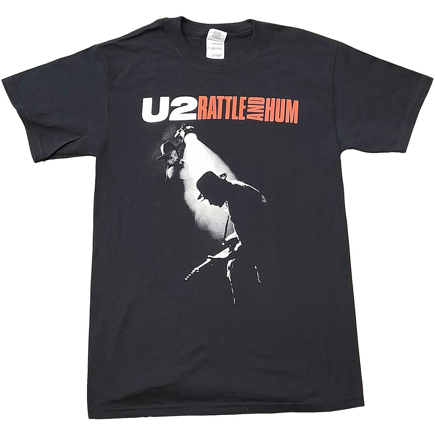 U2 - Unisex Rattle & Hum Spotlight Photo T-Shirt - Image 3