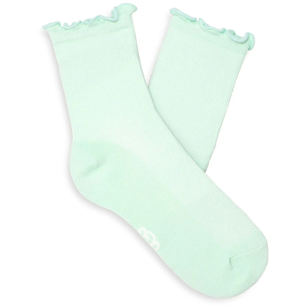 Ugg - Womens Karsyn Lettuce Edge Sock - Image 35