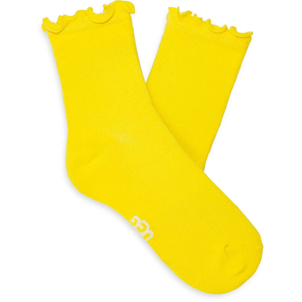 Ugg - Womens Karsyn Lettuce Edge Sock - Image 6