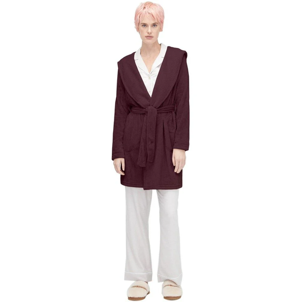 Ugg - Womens Miranda Hooded Shawl Collar Robe - Image 5