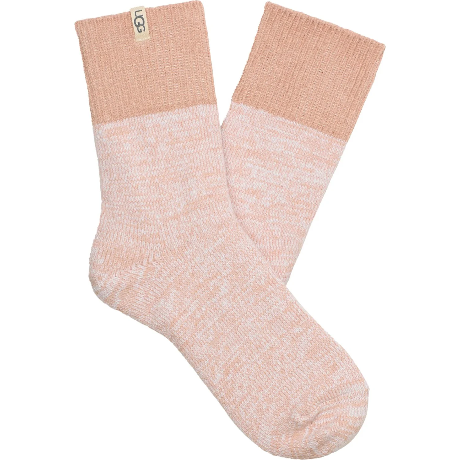 Ugg - Womens Rib Knit Slouchy Quarter Socks - Image 5