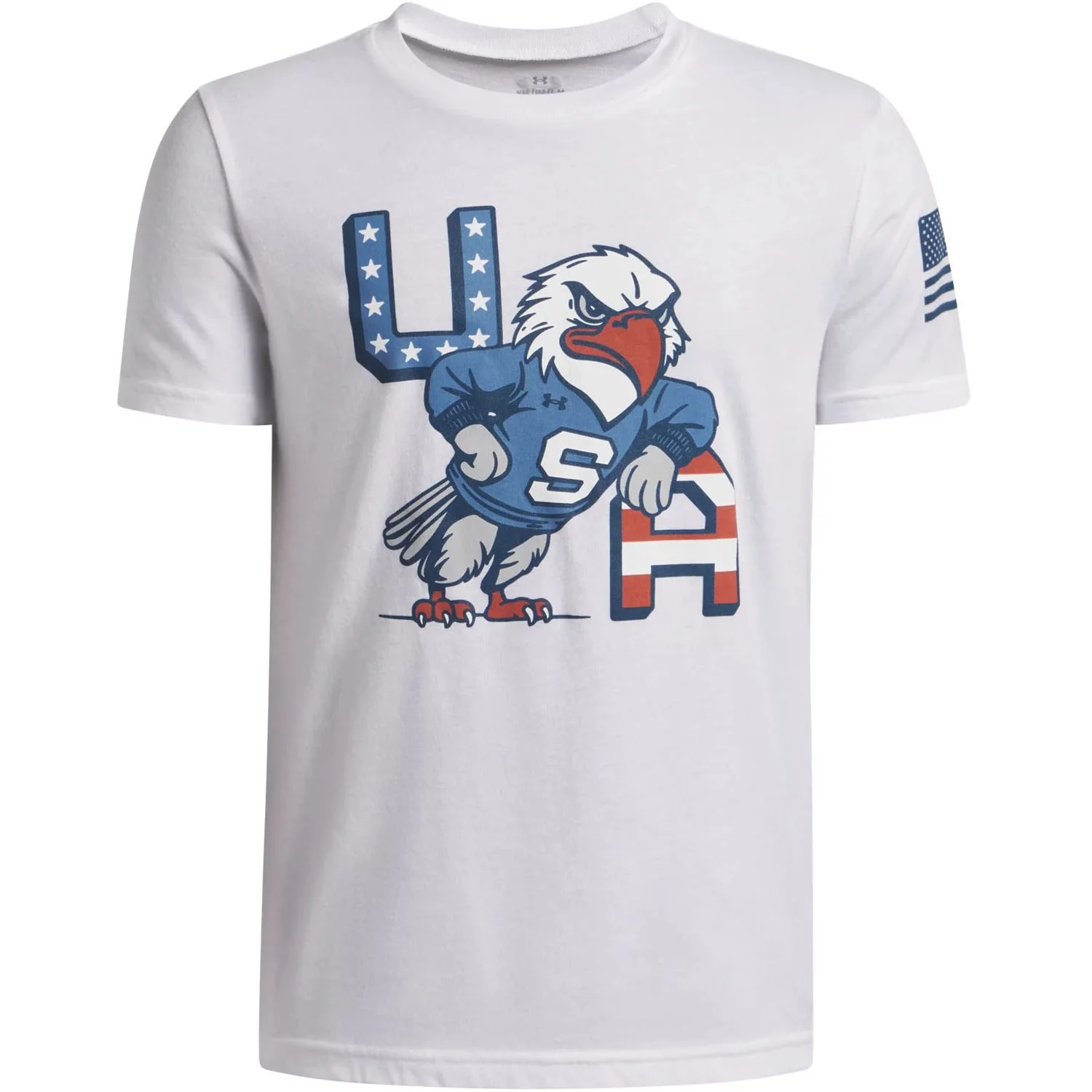 Under Armour - Boys Freedom Cartoon Eagle T-Shirt - Image 2