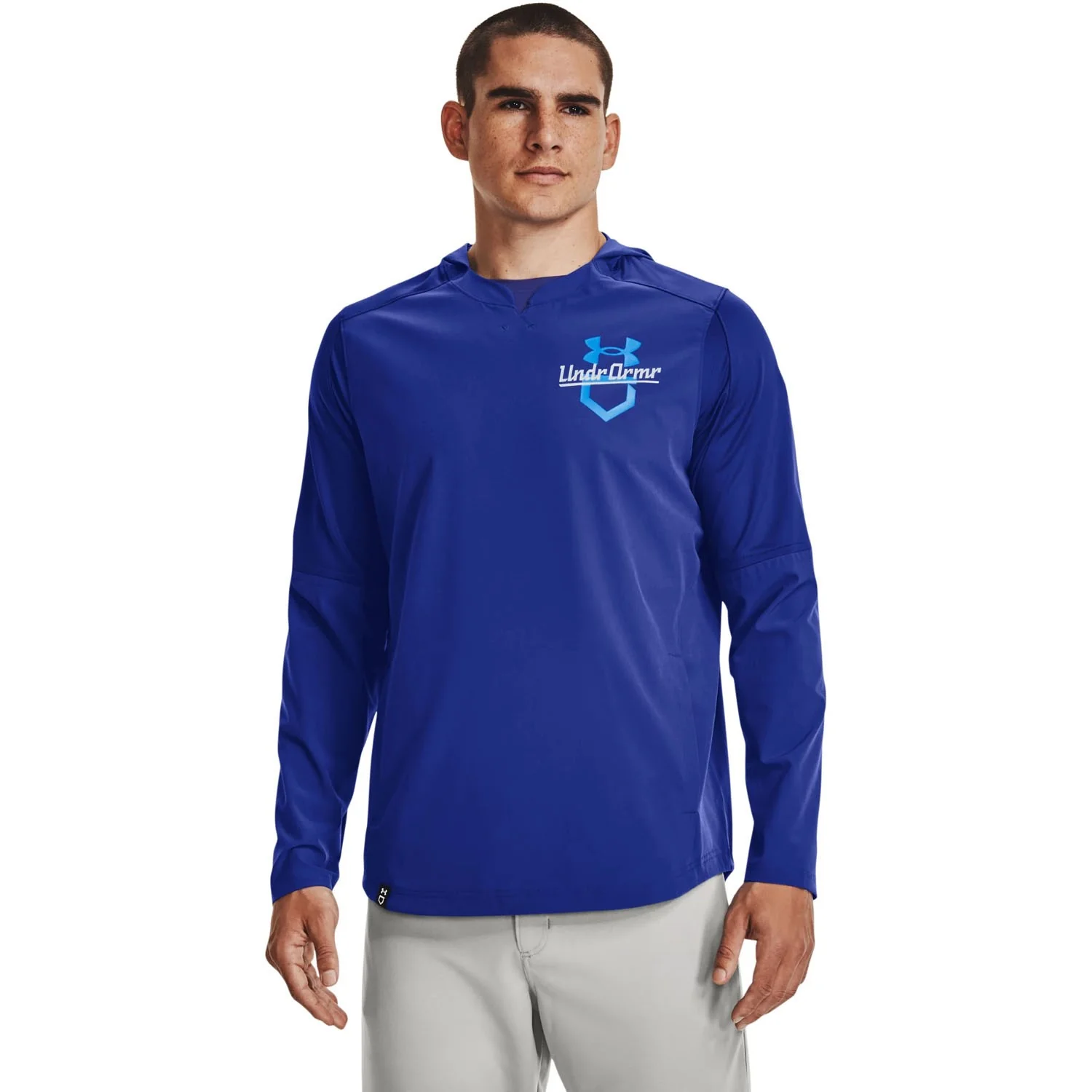 Under Armour - Mens Cage W/Hood 22 Warmup Top - Image 2