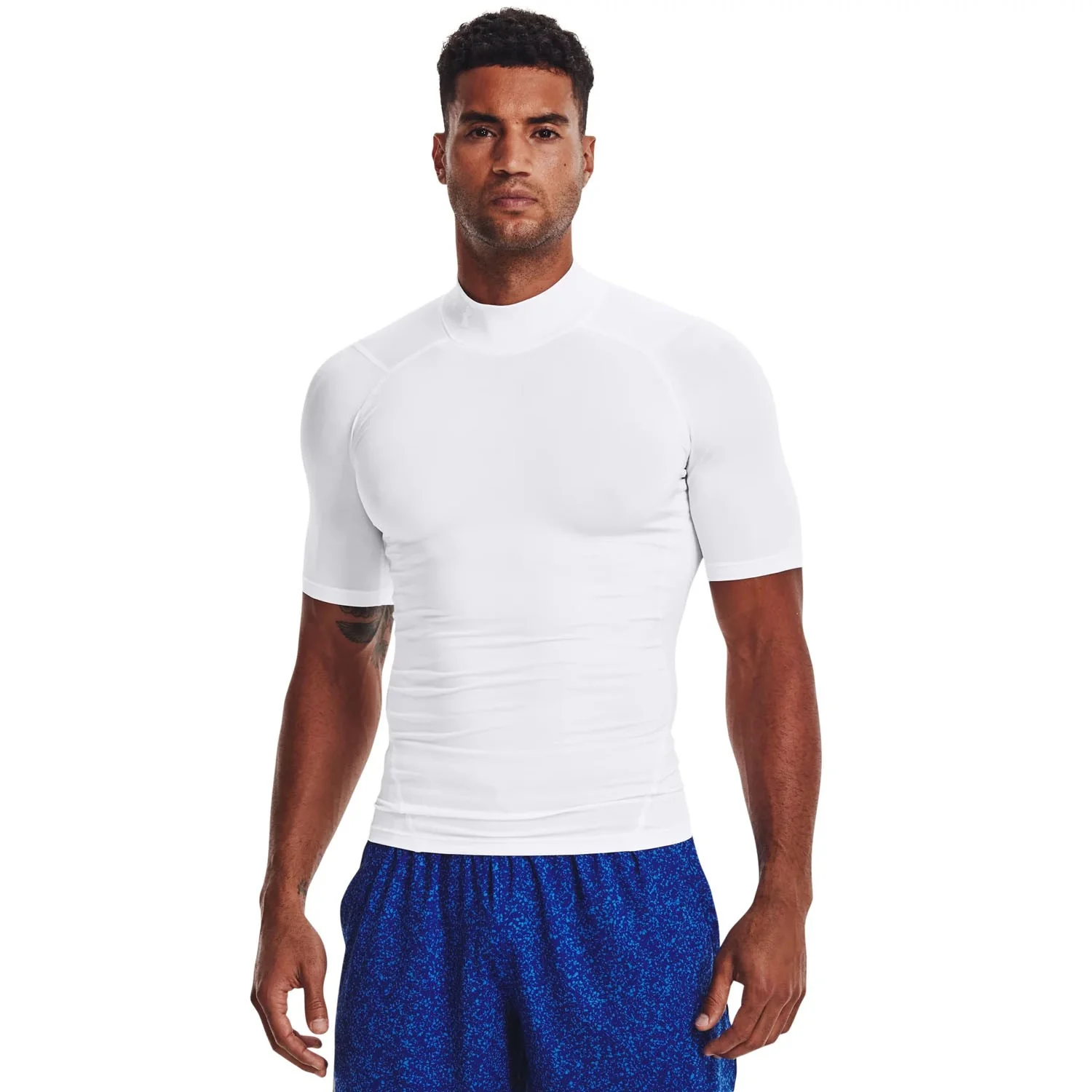 Under Armour - Mens Hg Armour Comp Mock T-Shirt - Image 2