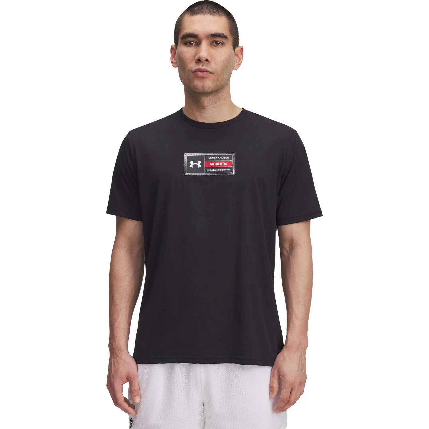 Under Armour - Mens Printed Woven Label Short Sleeve T-Shirt