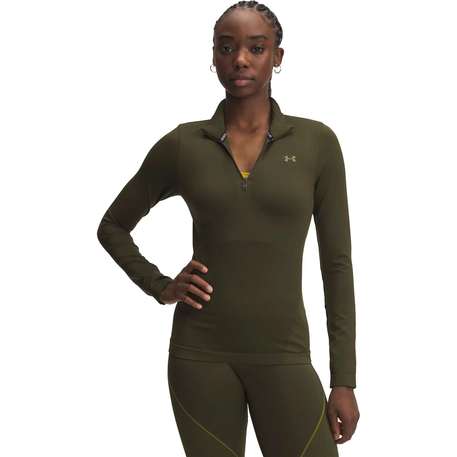 Under Armour - Womens Vanish Seamless 1/4 Zip Pullover - Image 2