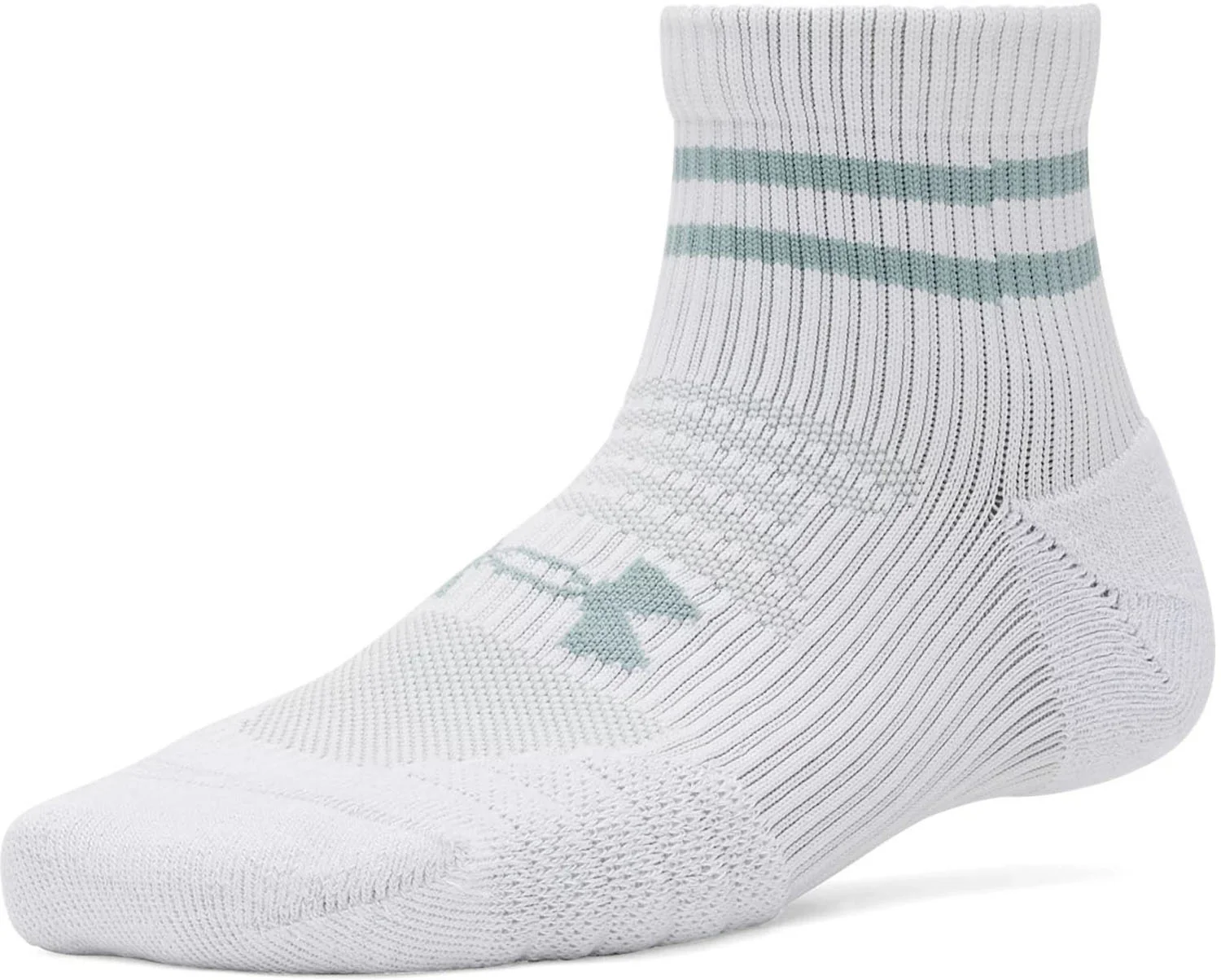 Under Armour - Womens Womens Play Up 3Pk Qtr Socks - Image 5