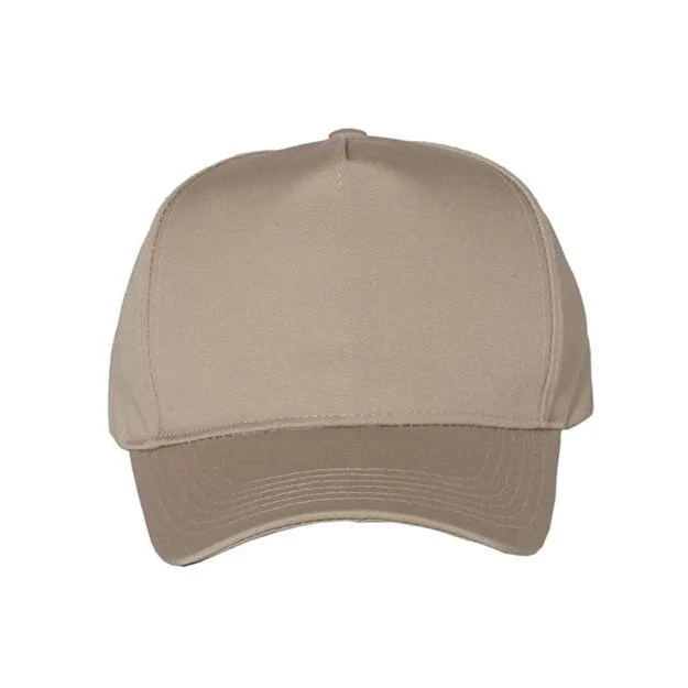 Valucap - Mens 8869 Five-Panel Twill Cap - Image 3