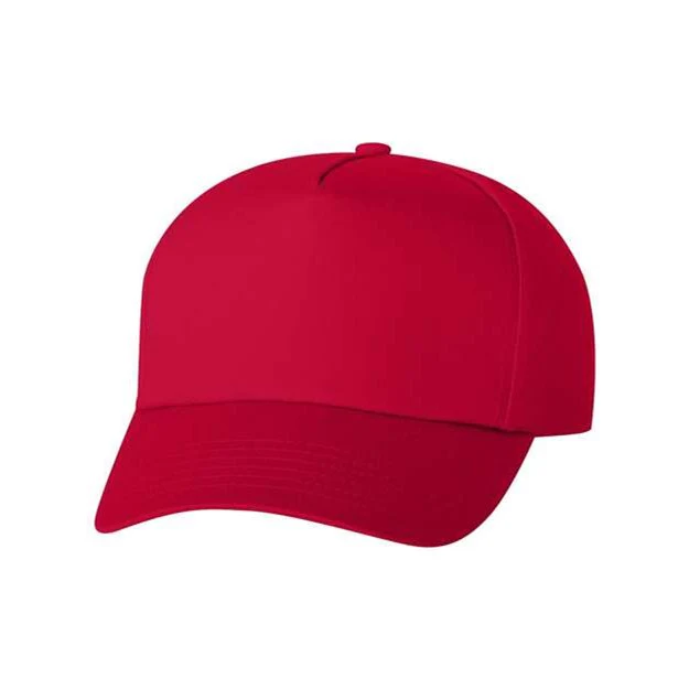 Valucap - Mens 8869 Five-Panel Twill Cap - Image 5