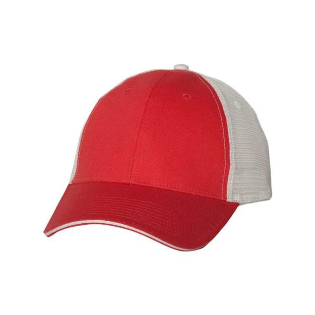 Valucap - Mens S102 Sandwich Trucker Cap - Image 21