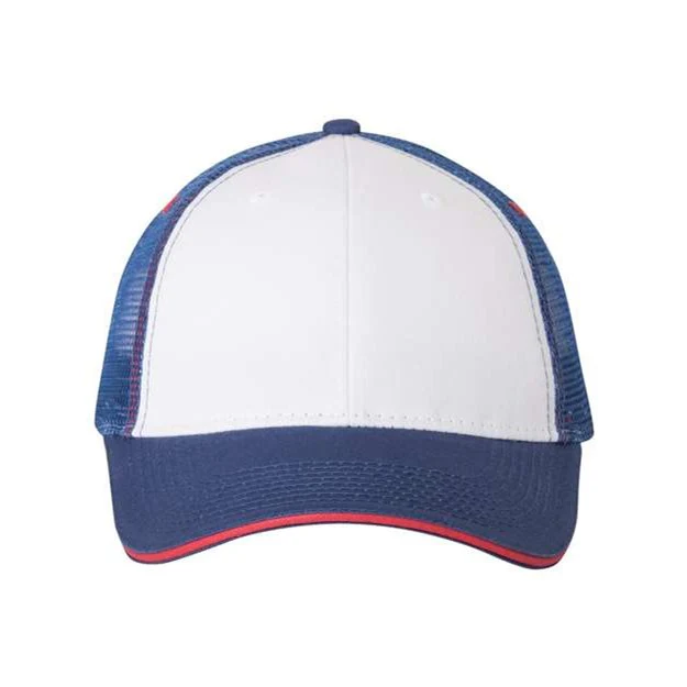 Valucap - Mens S102 Sandwich Trucker Cap - Image 47