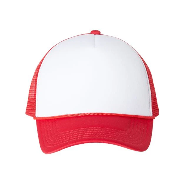 Valucap - Mens Vc700 Foam Mesh-Back Trucker Cap - Image 18
