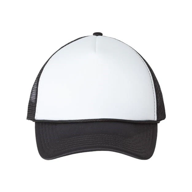 Valucap - Mens Vc700 Foam Mesh-Back Trucker Cap - Image 4