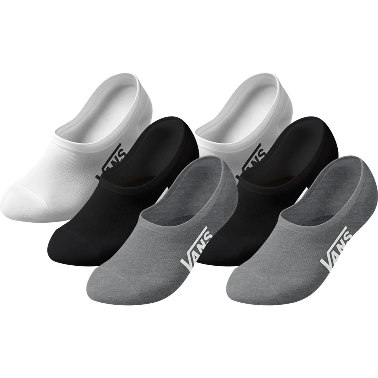 Van - Mens Classic No Show Socks - Image 2