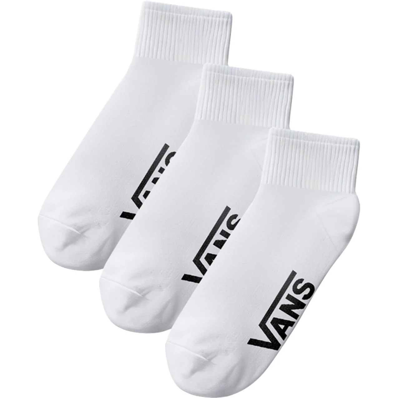 Van - Mens Classic Quarter Crew Socks - Image 2