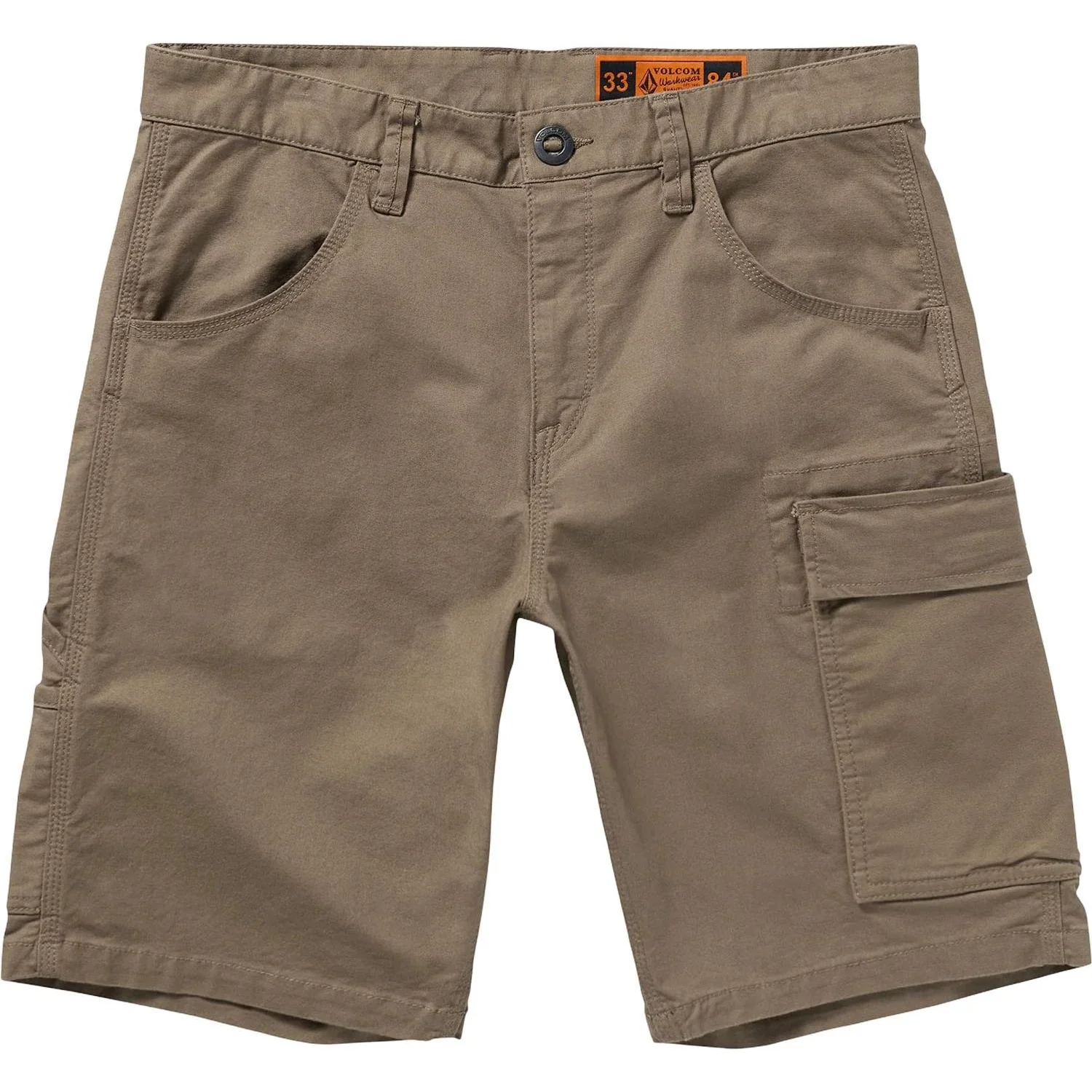 Volcom - Mens Caliper Ii Relaxed Work Short - Image 2
