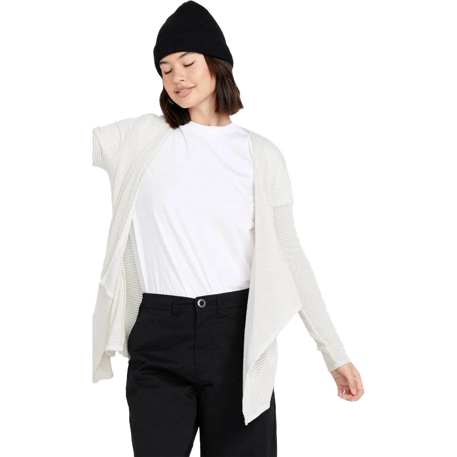 Volcom - Womens Go Go Wrap Sweater - Image 2
