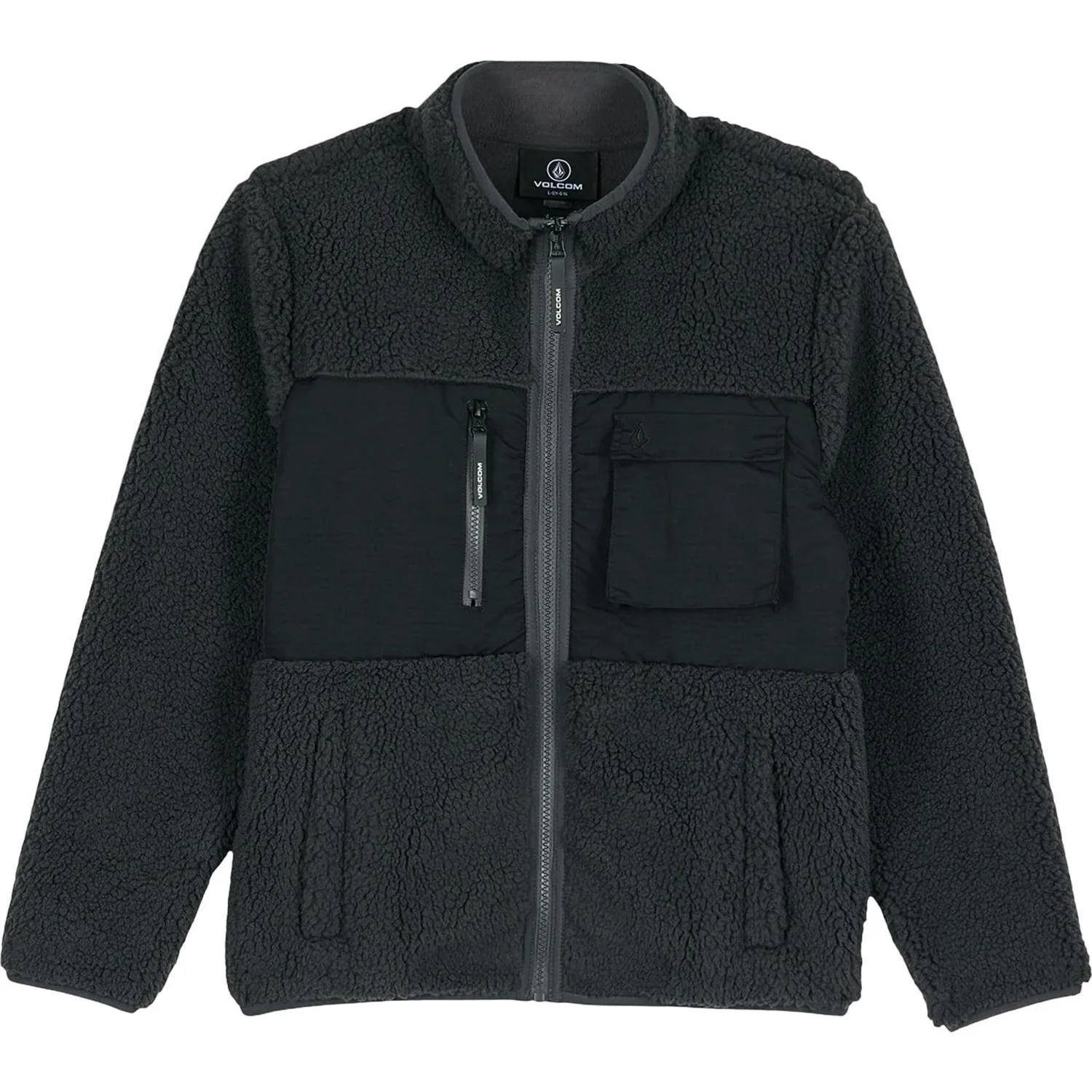 Volcom - Youth Storm Stone Zip Fleece Pullover