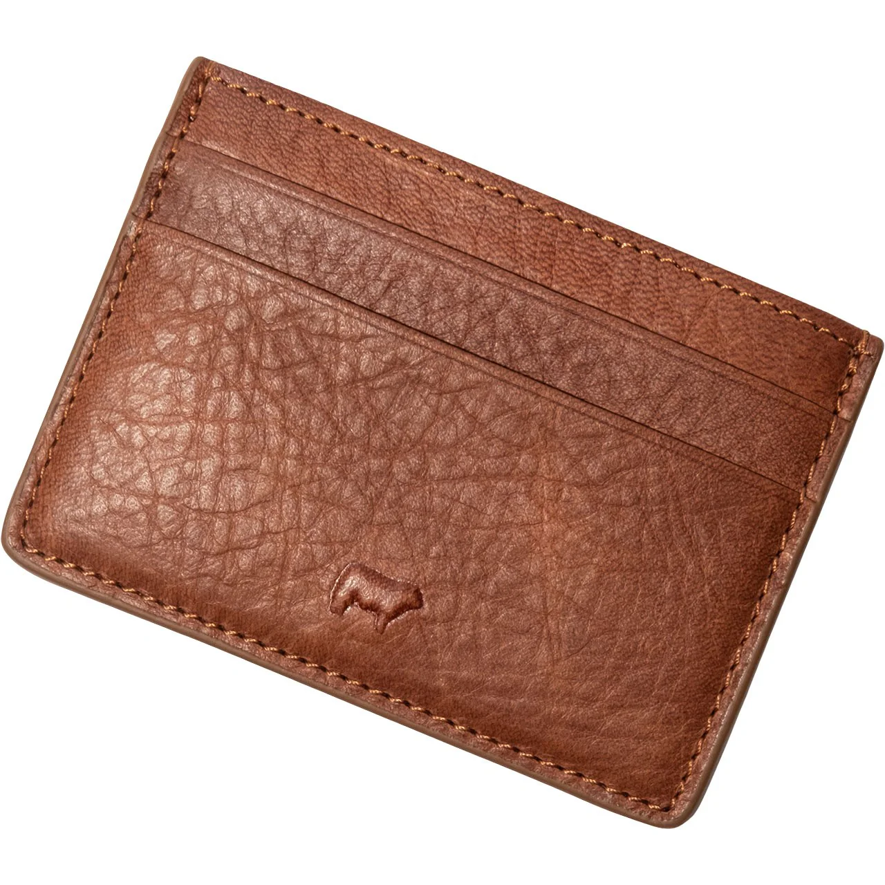 Will Leather Goods - Mens Classic Front Pocket Card Case Wallet - Image 3
