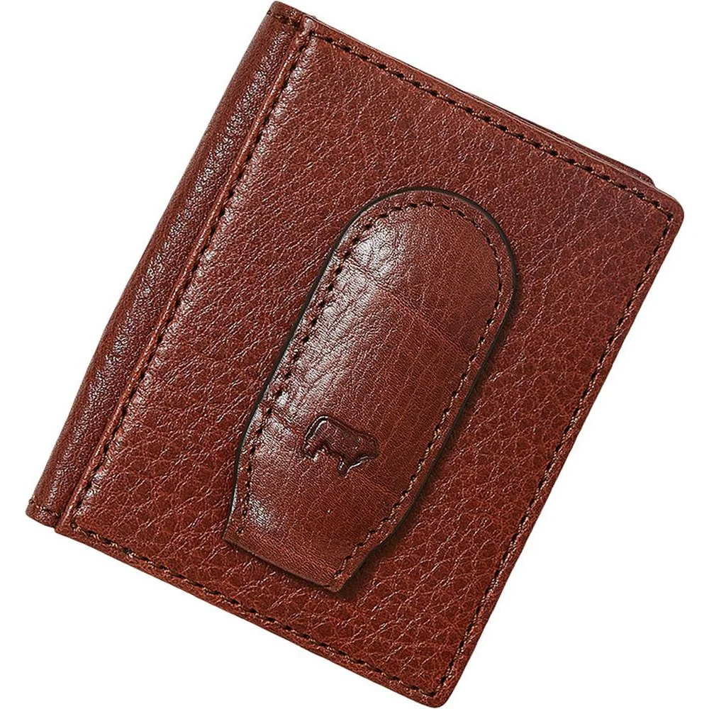 Will Leather Goods - Mens Classic Money Clip Front Pocket Wallet - Image 2