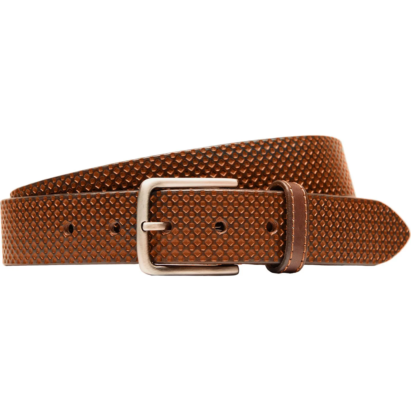 Will Leather Goods - Mens Embossed Golf Belt - Image 4