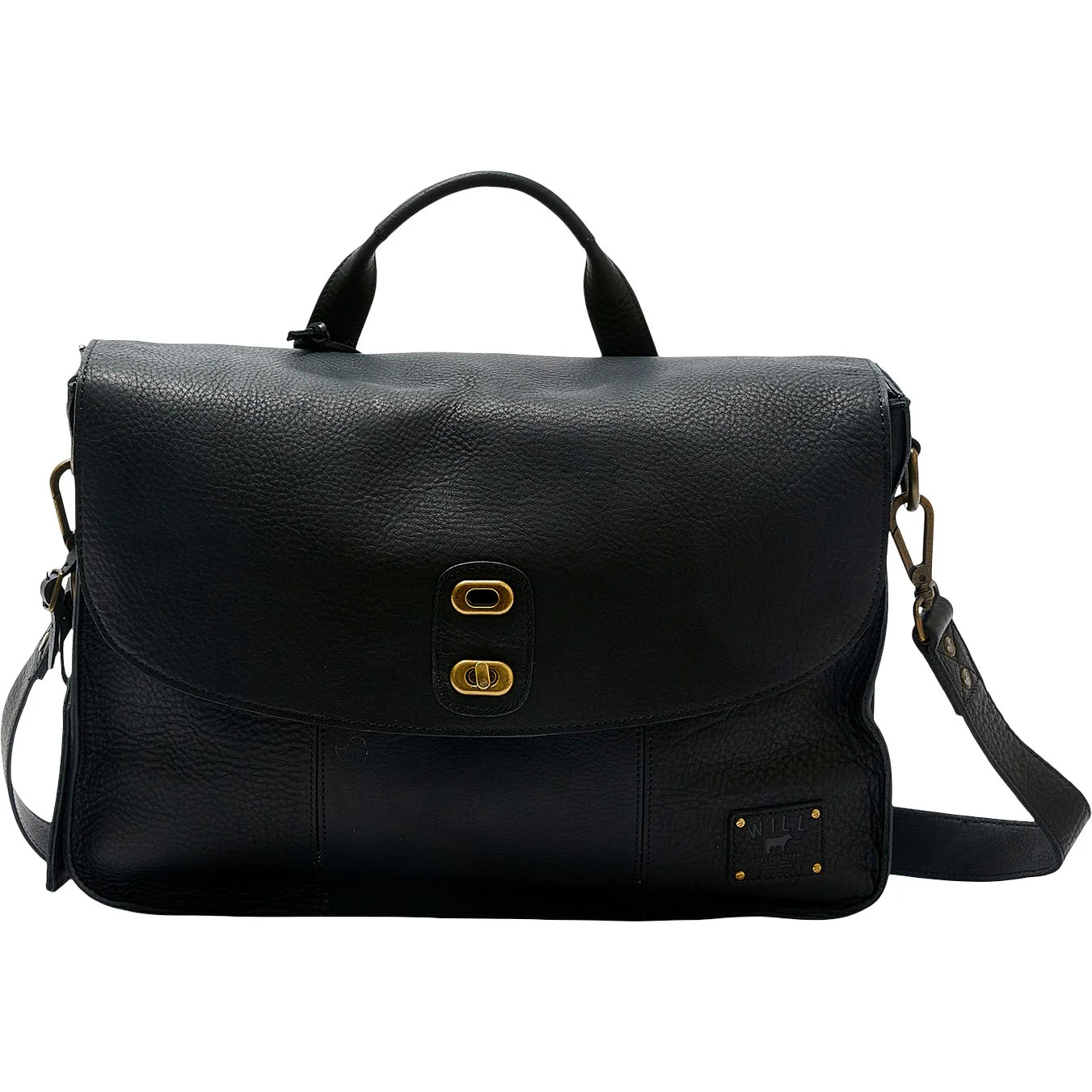Will Leather Goods - Mens Kent Leather Messenger Bag - Image 6