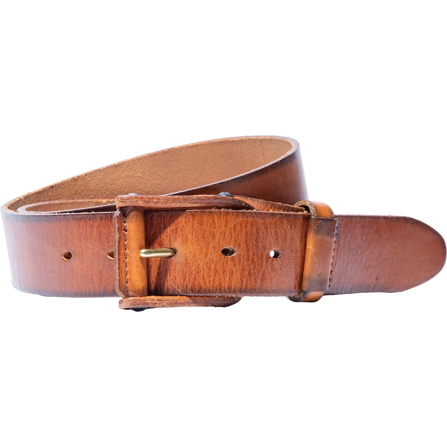 Will Leather Goods - Mens Leather Buckle Belt - Image 4
