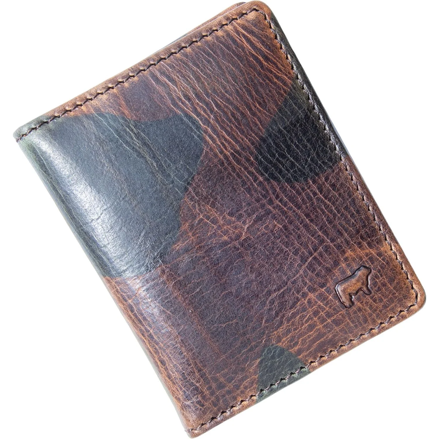 Will Leather Goods - Mens Military Front Pocket Wallet - Image 2