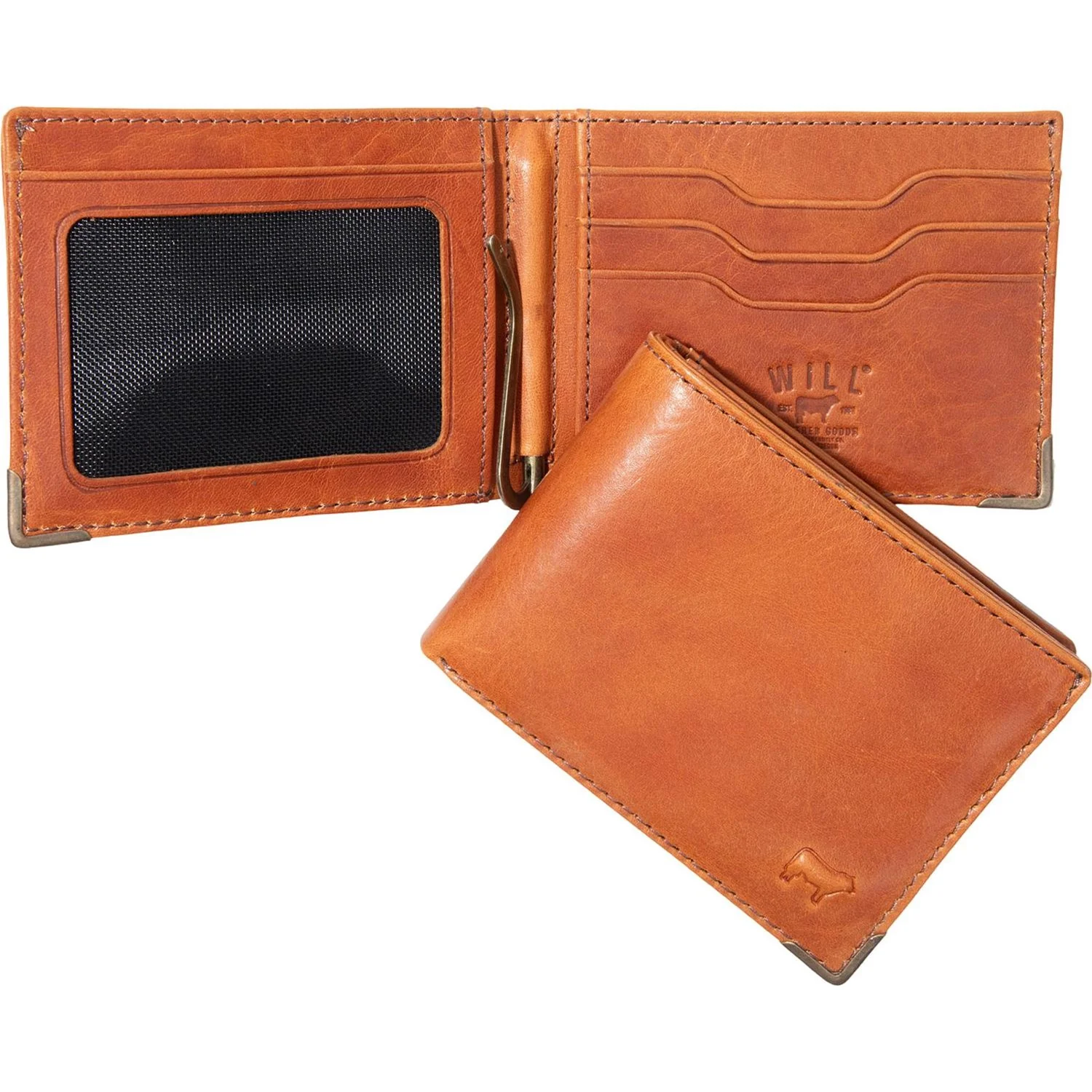 Will Leather Goods - Mens The Industrialist Billfold Wallet - Image 2