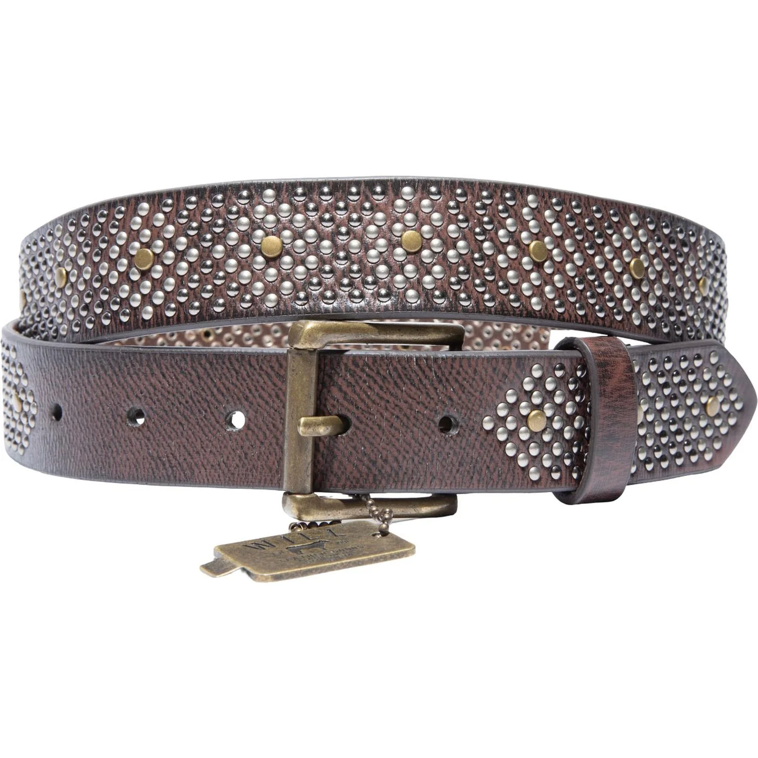 Will Leather Goods - Unisex Diamante Wild One Belt - Image 2