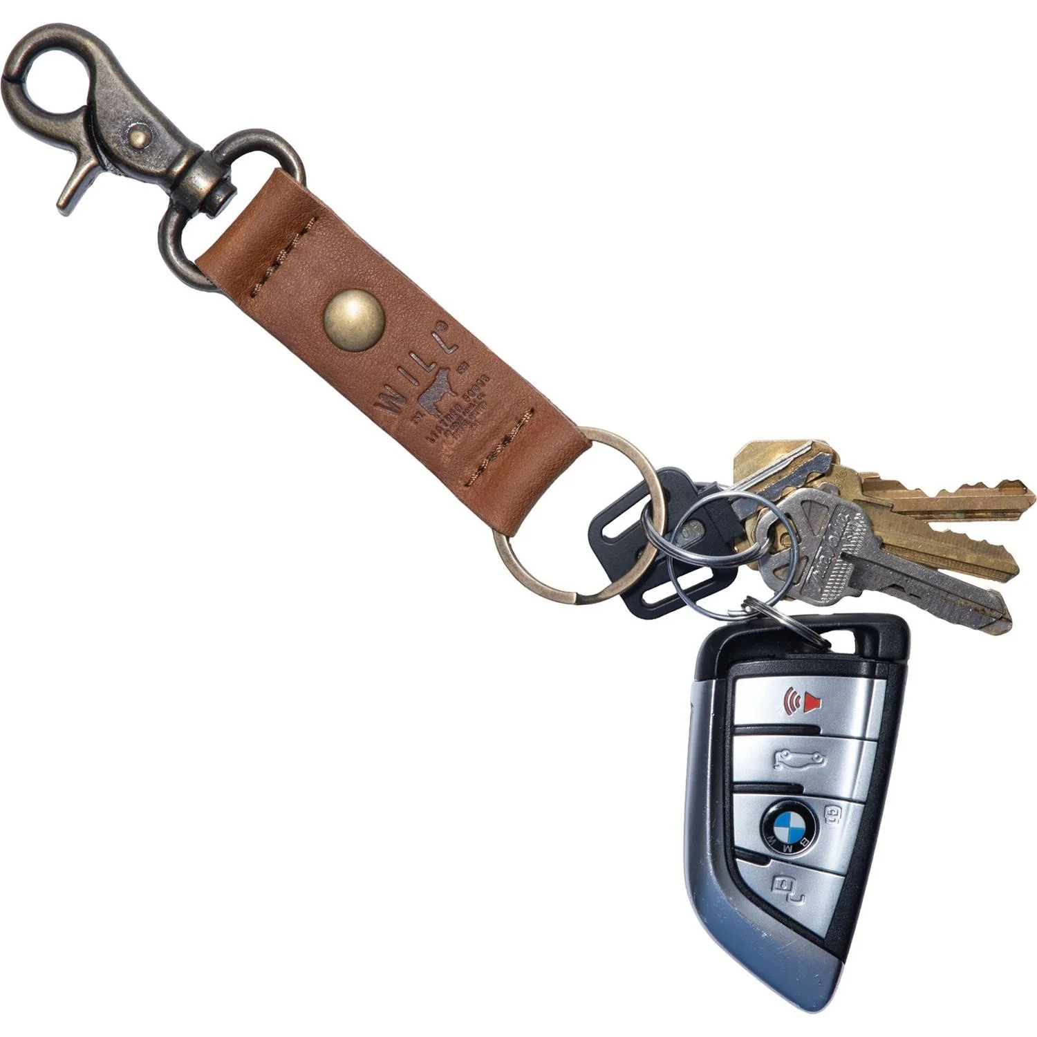 Will Leather Goods - Unisex Wren Keychain Accessory - Image 4